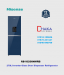 Hisense 270L RB1G266NMRB Inverter Glass Door Refrigerator